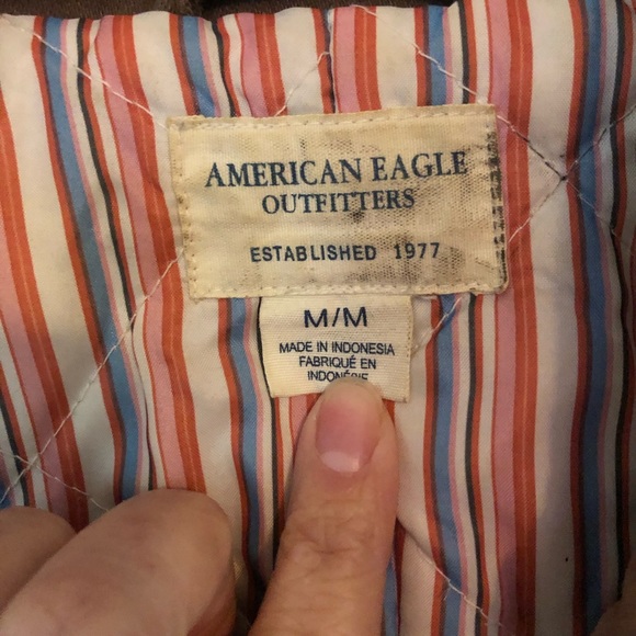 American Eagle brown jacket - medium - Picture 5 of 6